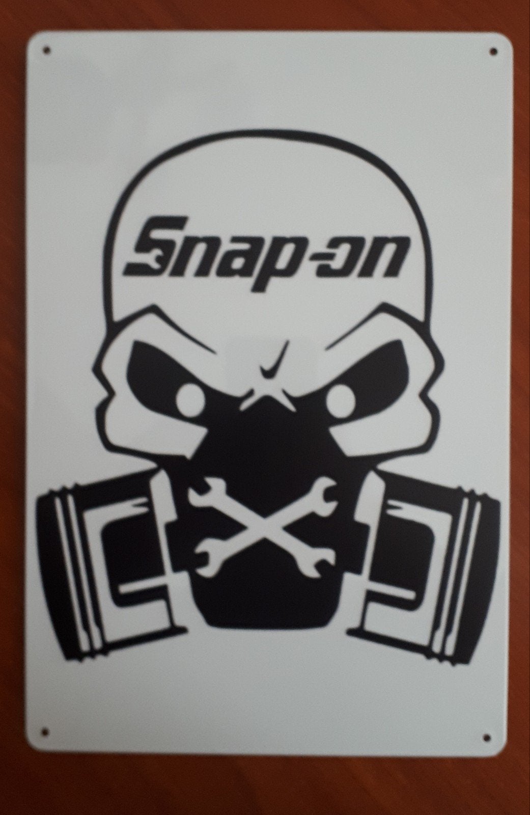 Snap On 20x30 cm Metalen Reclamebord, Ophalen of Verzenden, Nieuw, Reclamebord