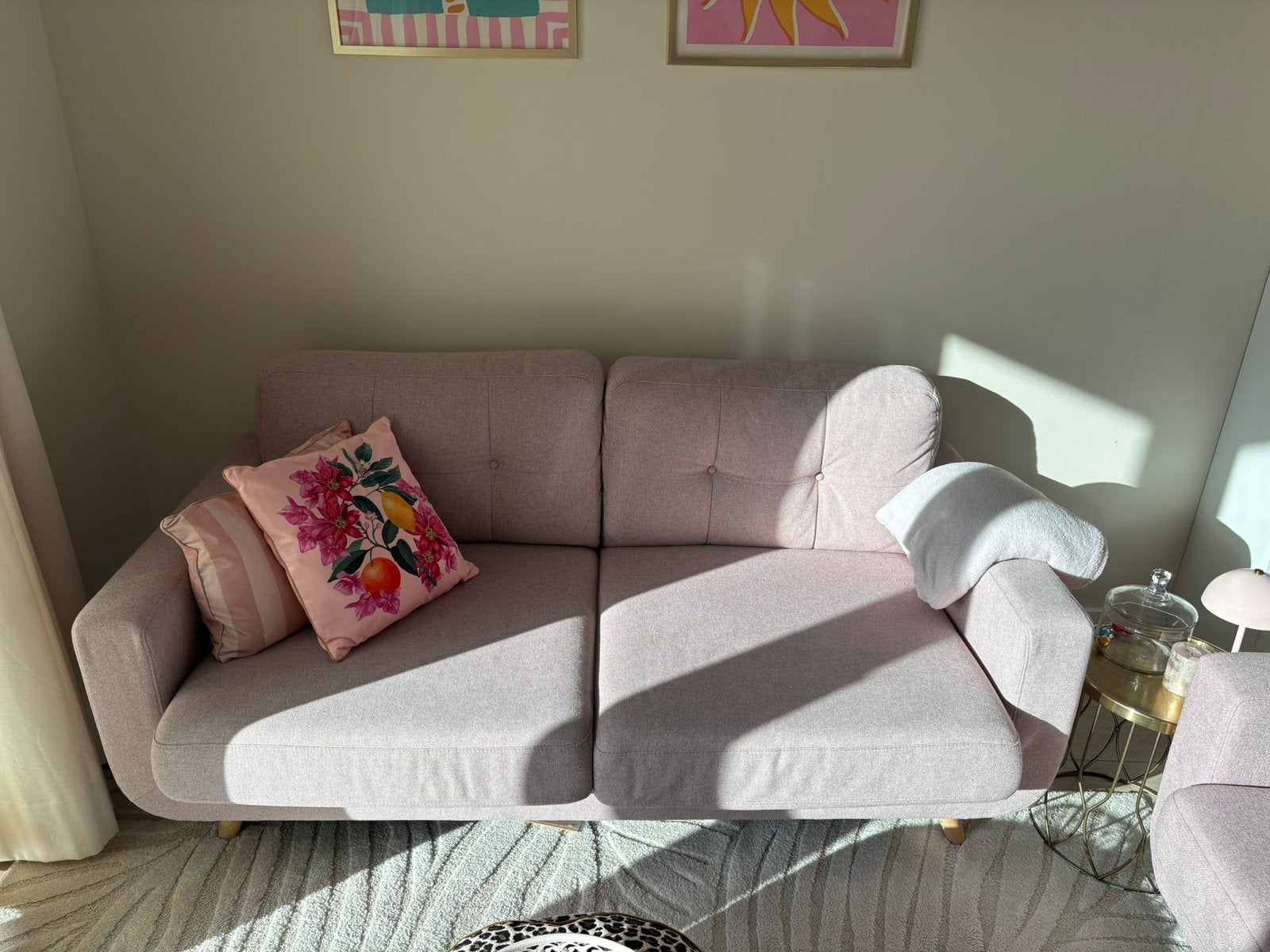 Bank & loveseat Palermo, Ophalen, 150 tot 200 cm, Tweepersoons, 75 tot 100 cm