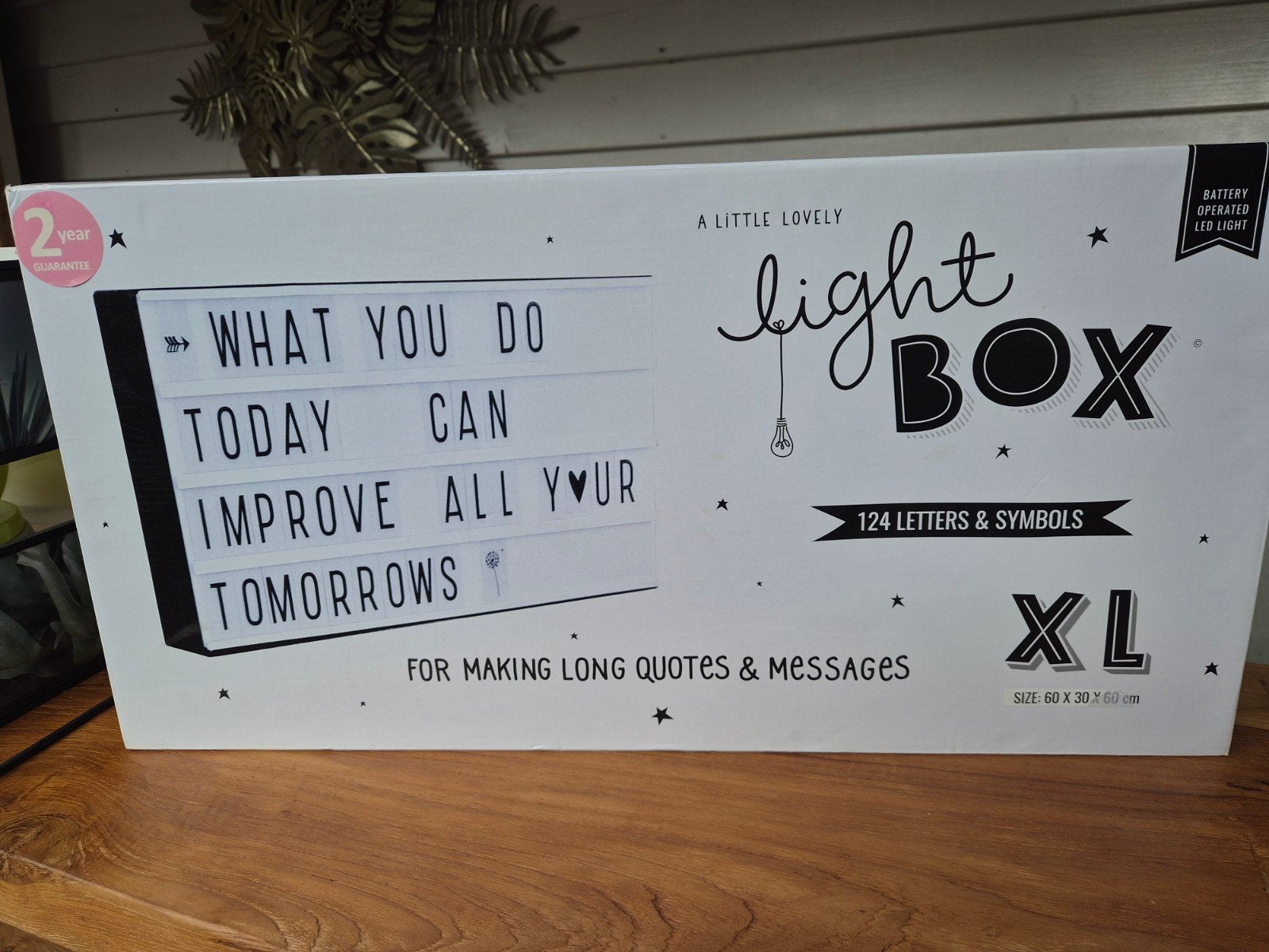 Light Box XL - 124 letters & symbolen, Ophalen, Nieuw, Kunststof, Modern