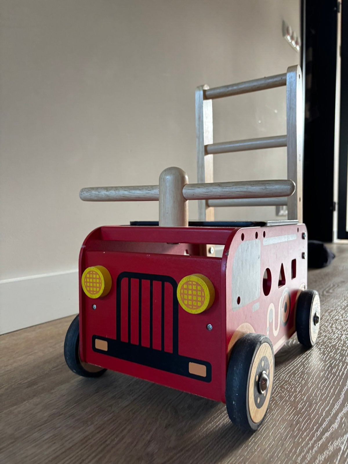 Loopauto brandweer, Kinderen en Baby's, Speelgoed | Buiten | Voertuigen en Loopfietsen, Ophalen
