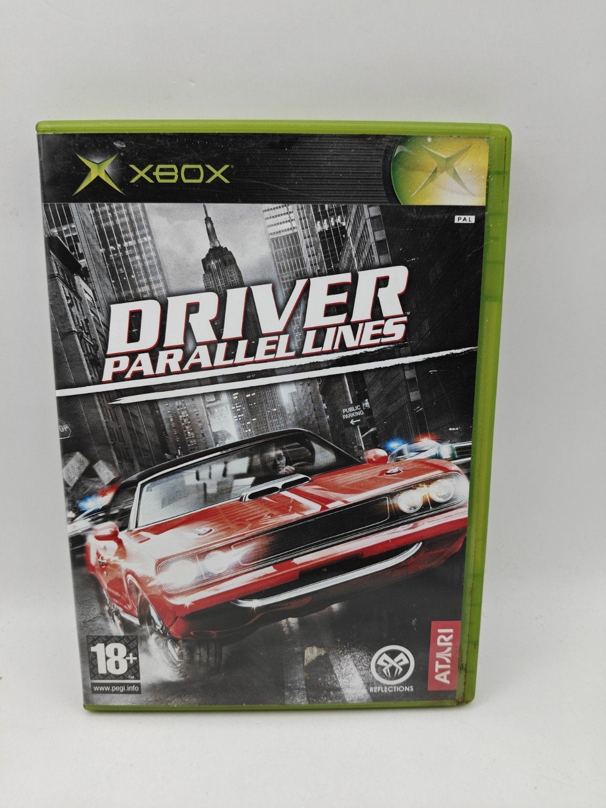 Driver Parallel Lines - Xbox Classic, Avontuur en Actie, Gebruikt, Vanaf 18 jaar, Niet van toepassing