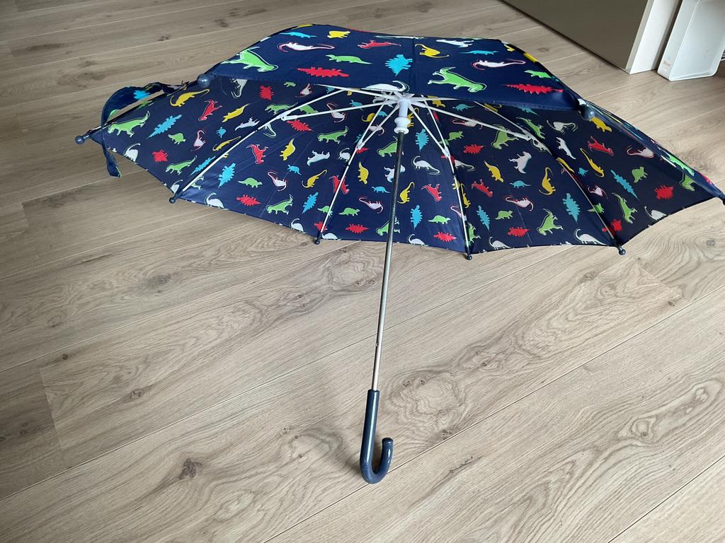 Kinderparaplu, Sieraden, Tassen en Uiterlijk, Paraplu's, Ophalen of Verzenden, Zo goed als nieuw, Blauw
