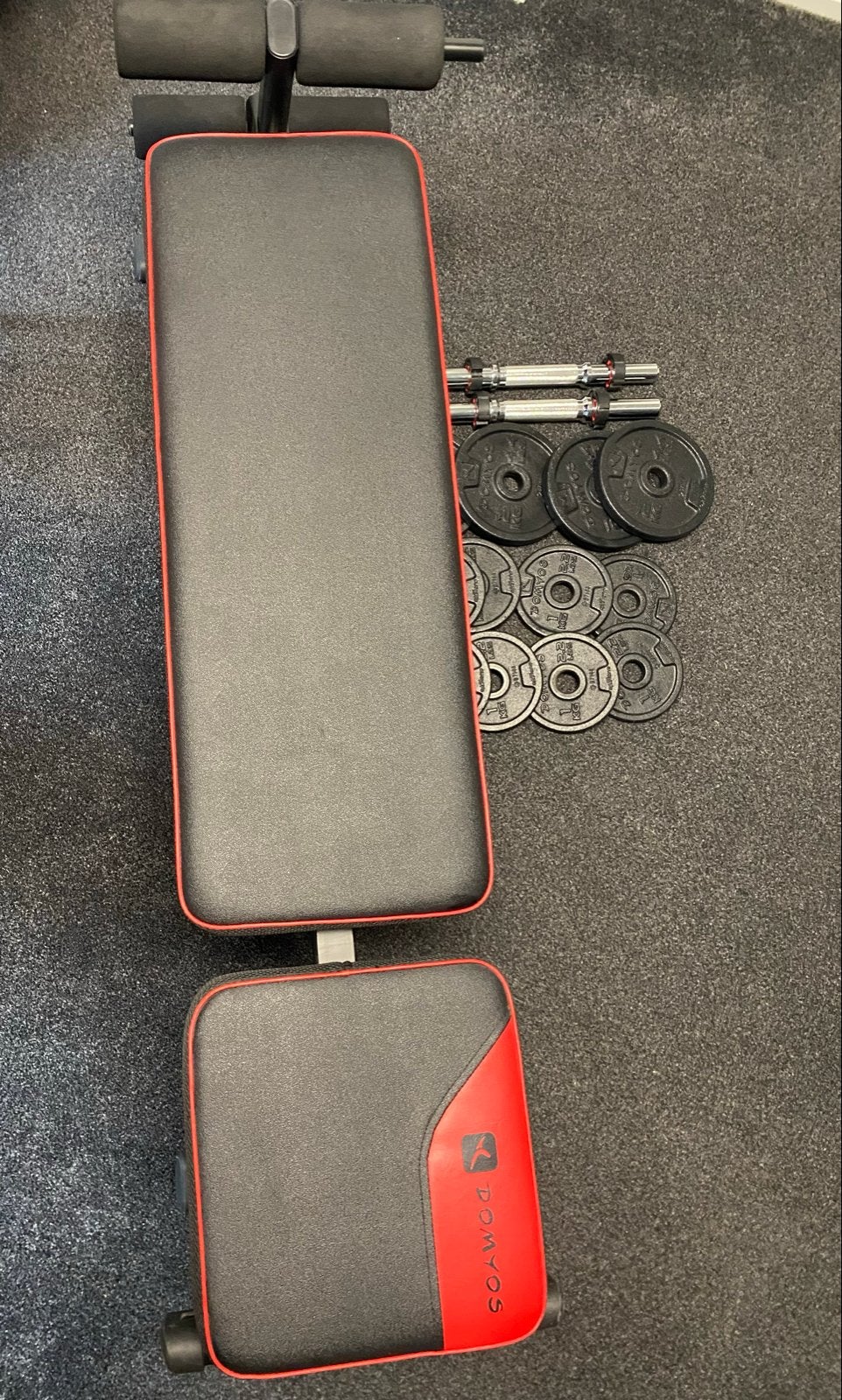 Domyos Bench 500, Ophalen, Krachtstation, Armen, Zo goed als nieuw
