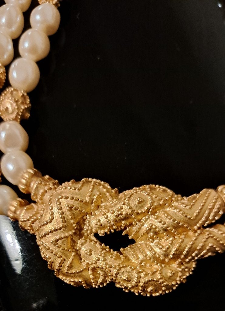 Vintage FM 1988 De Franklin Mint Mary McFadden, Sieraden, Tassen en Uiterlijk, Ophalen of Verzenden, Zo goed als nieuw, Overige kleuren