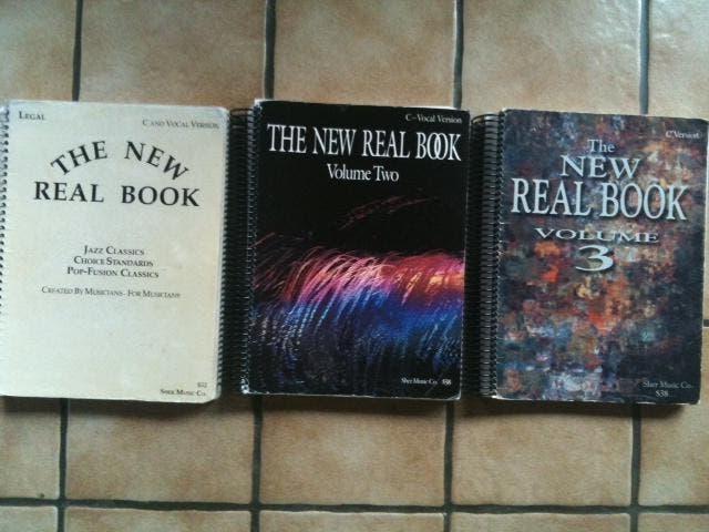 Gitaar etc.-The New Real Book- C Edition-deel 1,2,3-geweldig, Muziek en Instrumenten, Bladmuziek, Keyboard, Gebruikt, Overige genres