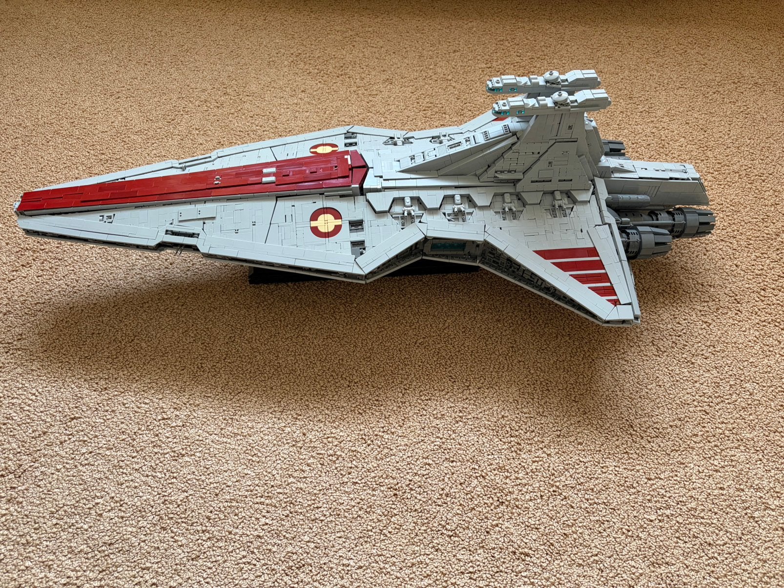 Ultime Lego Star Wars Venator MOC, MOC (eigen creatie), Star Wars, Lego, Ophalen of Verzenden