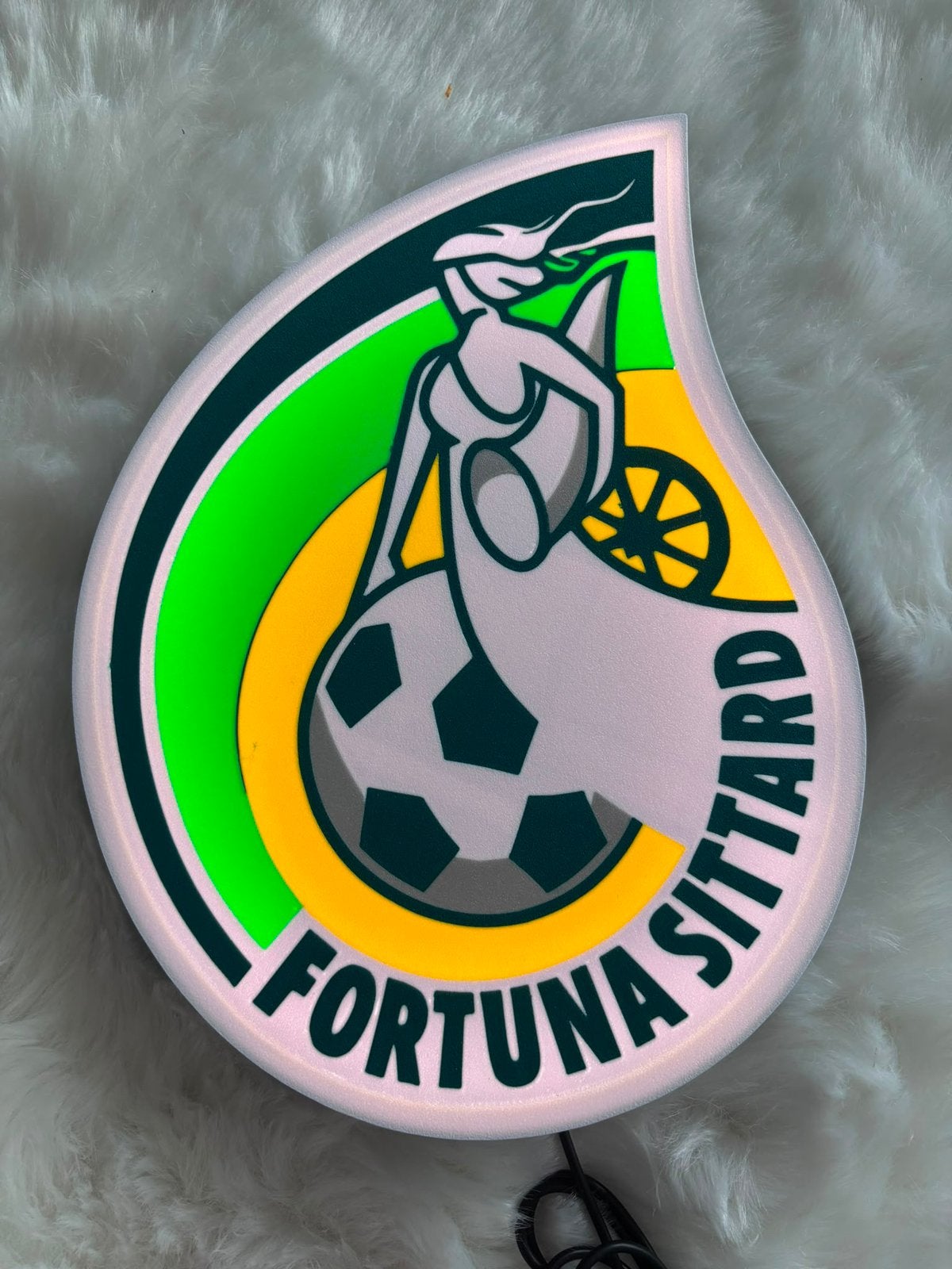 Fortuna Sittard lamp, Ophalen of Verzenden, Nieuw