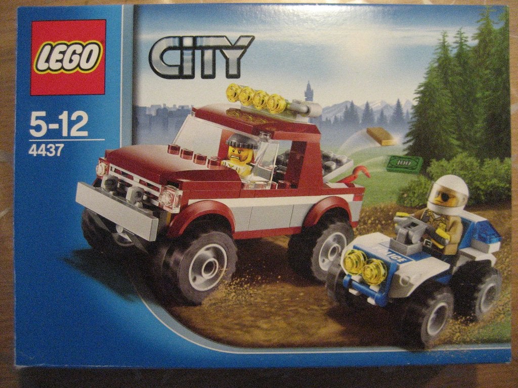 Lego City Politie Achtervolging no 4437, Lego, Inclusief accessoires, Ophalen of Verzenden, Zo goed als nieuw