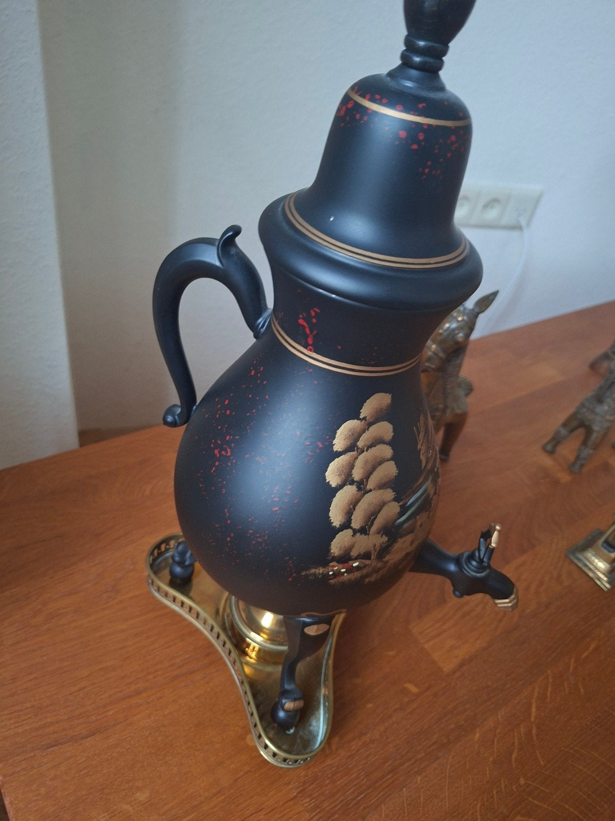 Decoratieve Nederlandse kraantjespot., Antiek en Kunst, Ophalen of Verzenden