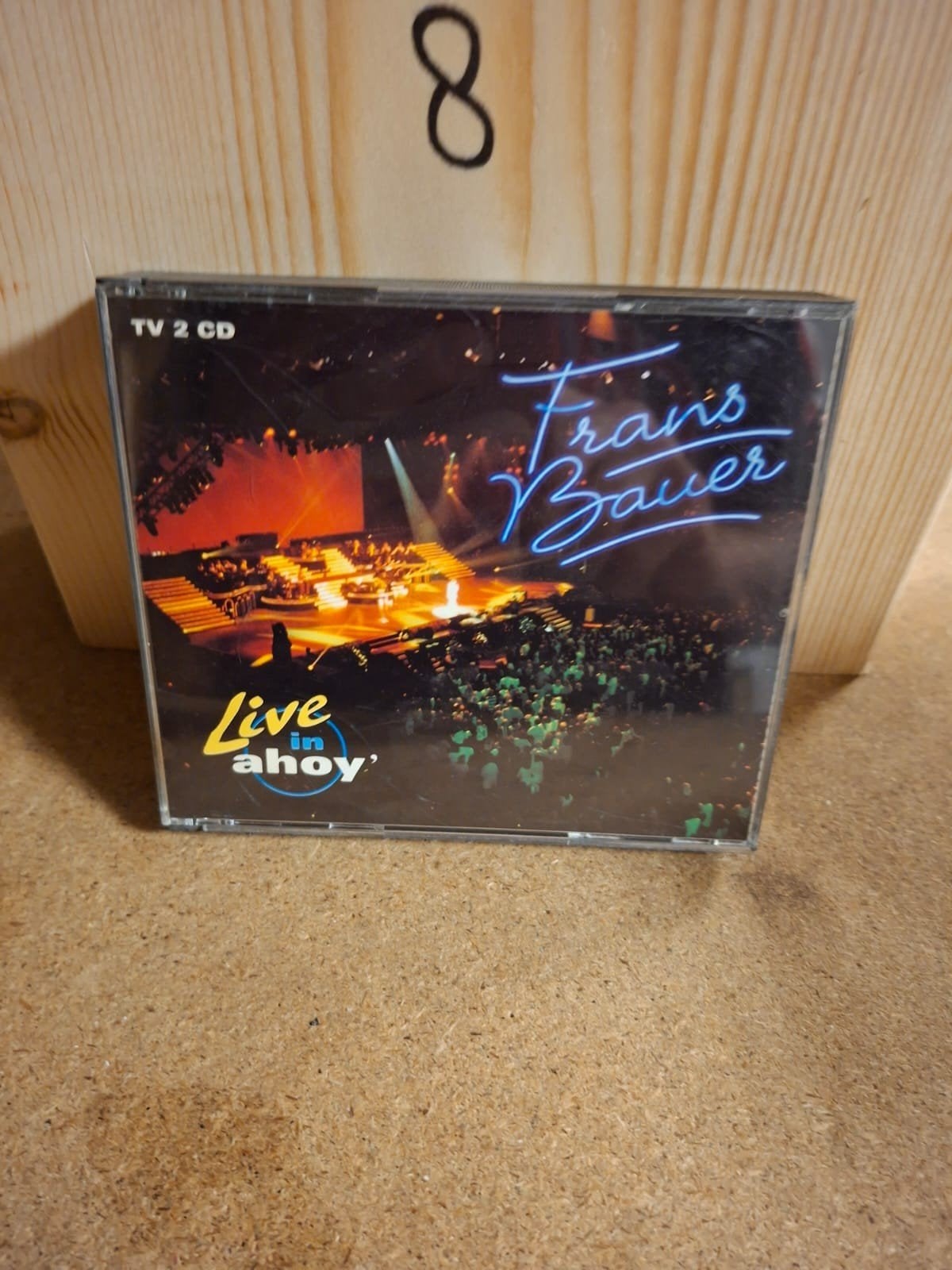 Frans Bauer - Live in Ahoy' (TV 2 CD), Gebruikt, Ophalen of Verzenden, Live-album, Levenslied of Smartlap