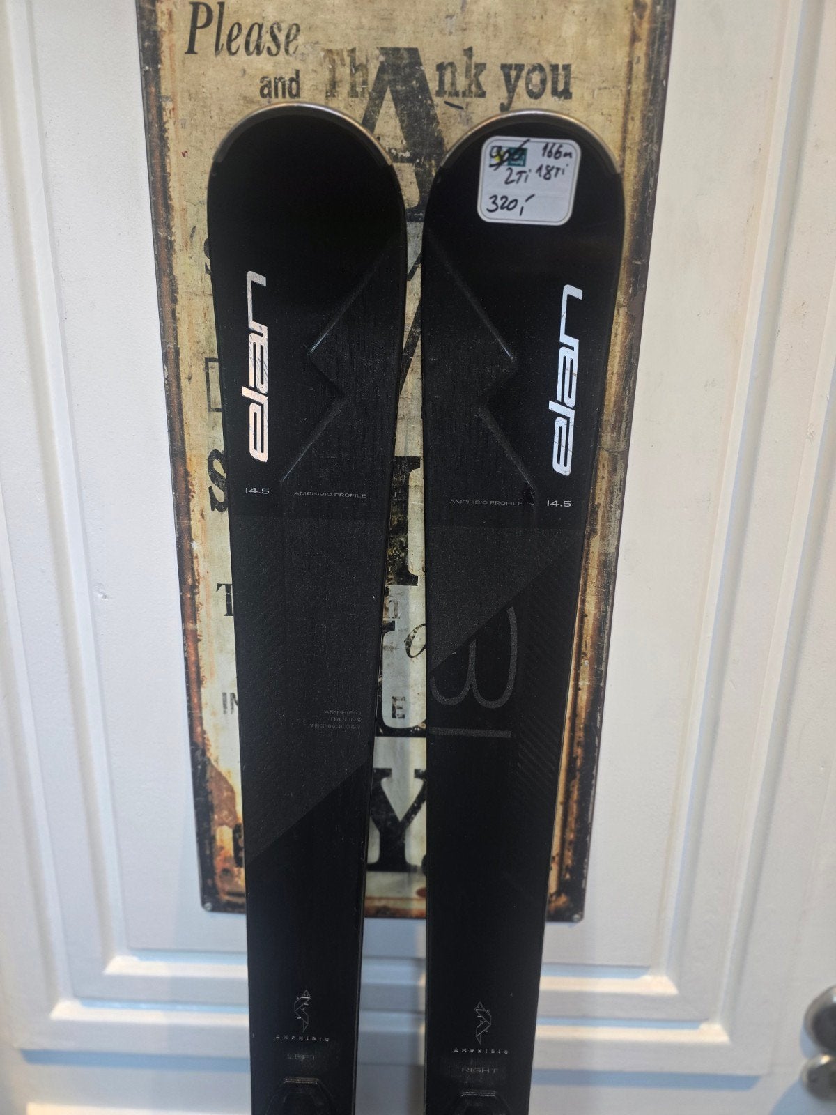 166cm ELAN AMPHIBIO 18 2TI GEVORDERD 900€ TOP ALL  SNEUW, Overige merken, 160 tot 180 cm, Ophalen of Verzenden, Zo goed als nieuw