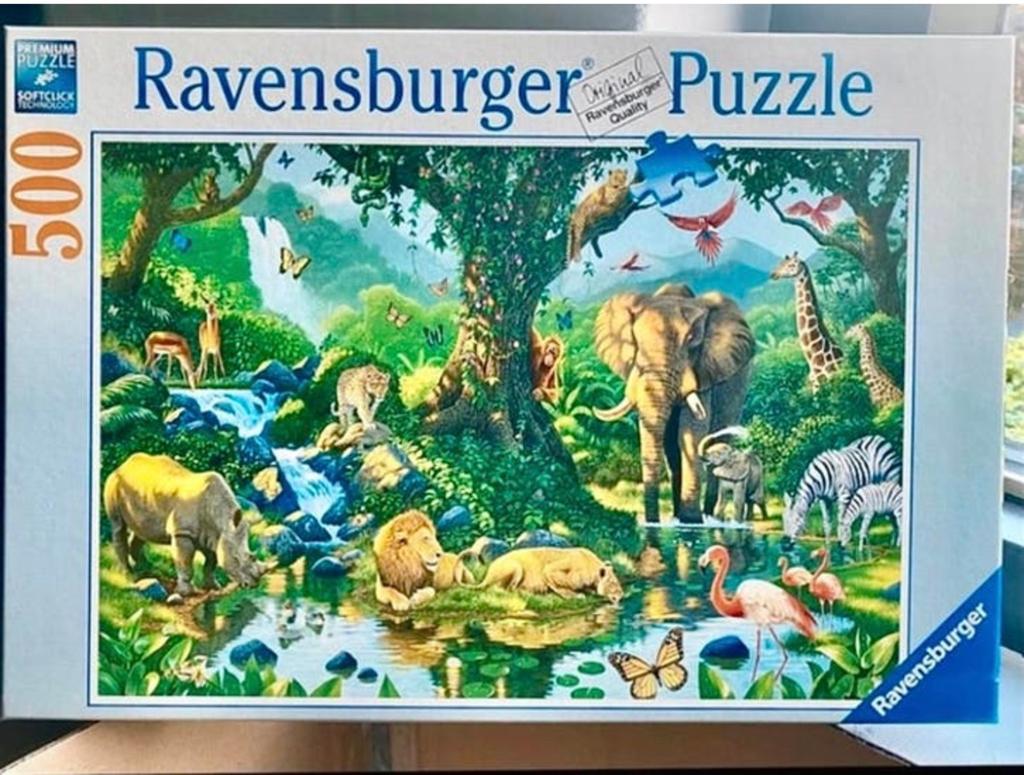 Puzzel ravensburger, Ophalen of Verzenden, 500 t/m 1500 stukjes, Zo goed als nieuw