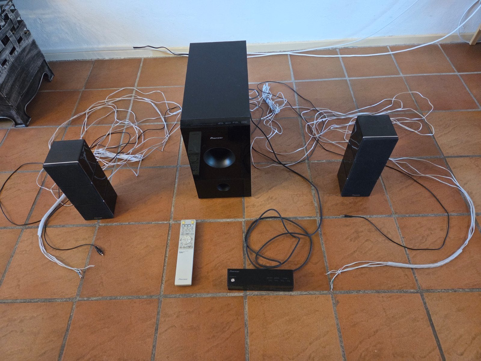 Pioneer Subwoofer met losse luidsprekers - Zo goed als nieuw, Overige systemen, 70 watt of meer, Ophalen of Verzenden, Zo goed als nieuw
