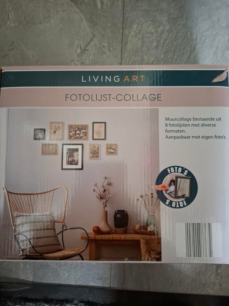 Living Art Fotolijst-collage, Ophalen of Verzenden, Nieuw