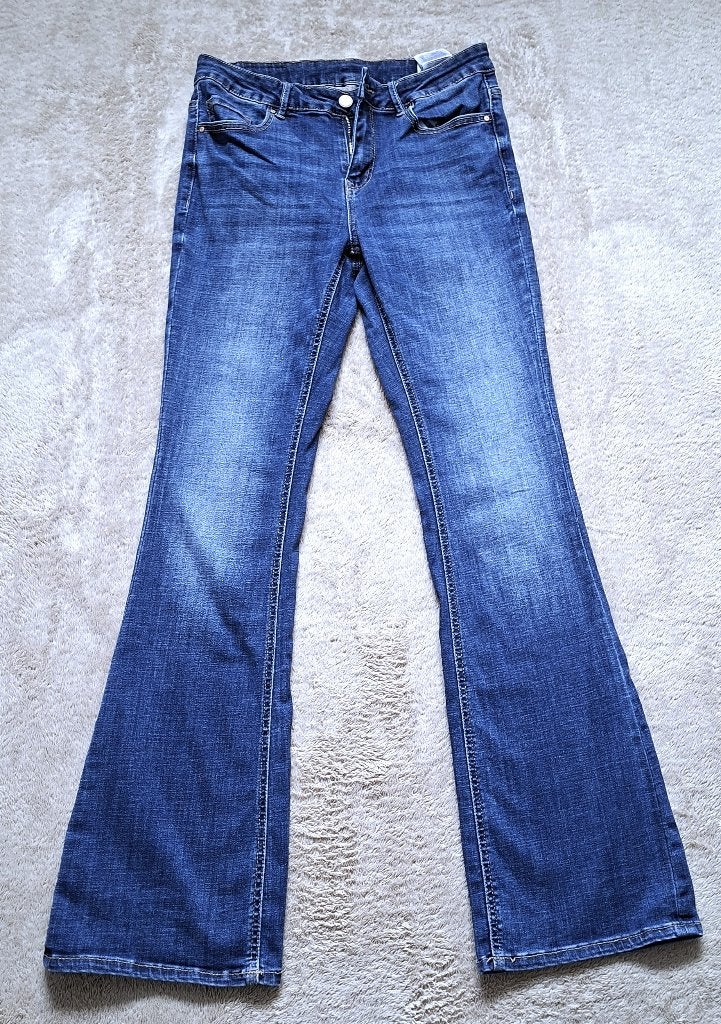qsj  LEUKE DAMES JEANS van VERO MODA Maat:L/M/32, Ophalen of Verzenden, Zo goed als nieuw, Blauw, W30 - W32 (confectie 38/40)