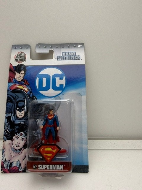 Jada Nano Metalfigs DC Superman nieuw in blister, Nieuw, Ophalen of Verzenden, Werkstr. 1, 90765 Fürth, Duitsland, Mail@onbekend.com