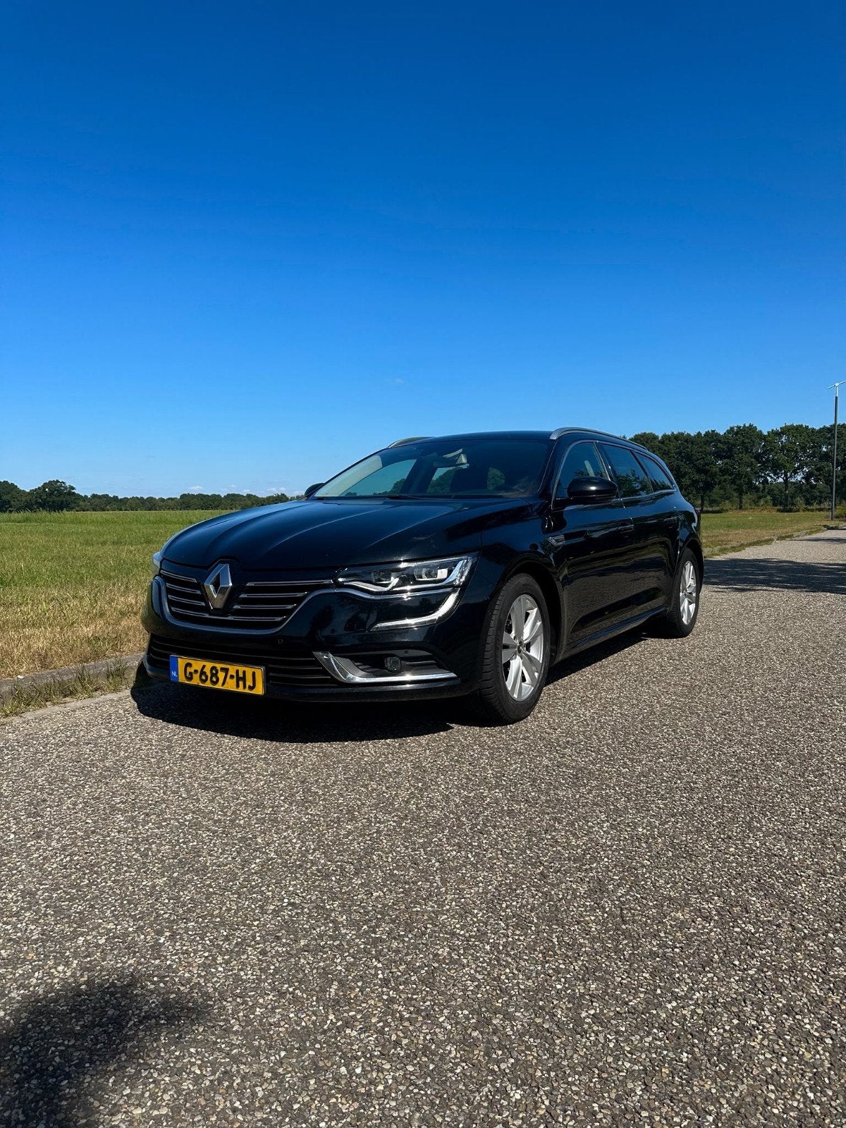 Renault Talisman Estate Energy 1.5 dCi  2018 Zwart, Auto's, Zwart, 4 cilinders, Leder en Stof, Zwart