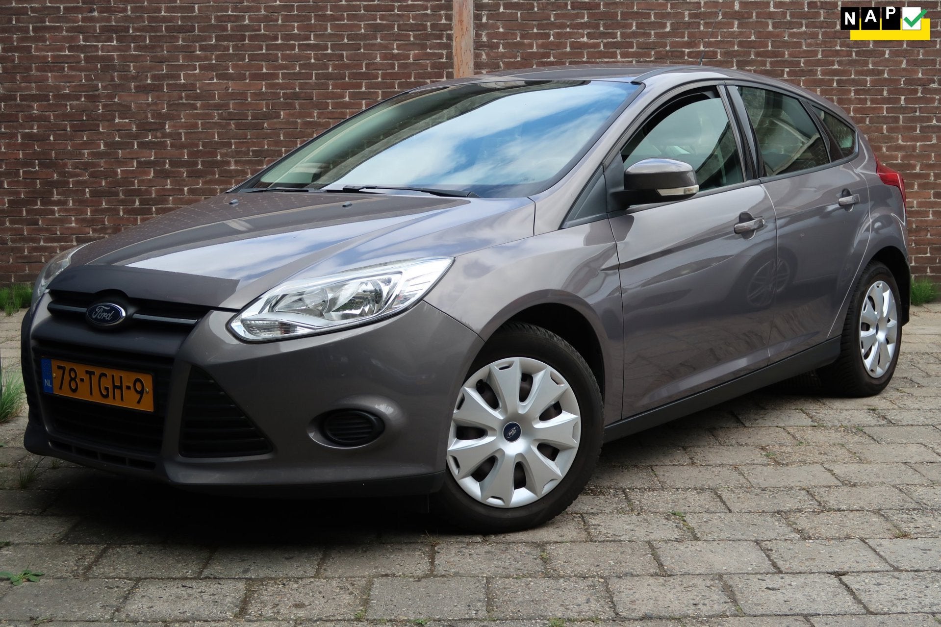 Ford Focus 1.6 TI-VCT Lease Trend *Rijklaarprijs *NAP *APK *, Auto's, Ford, Stof, Gebruikt, Zwart, 4 cilinders