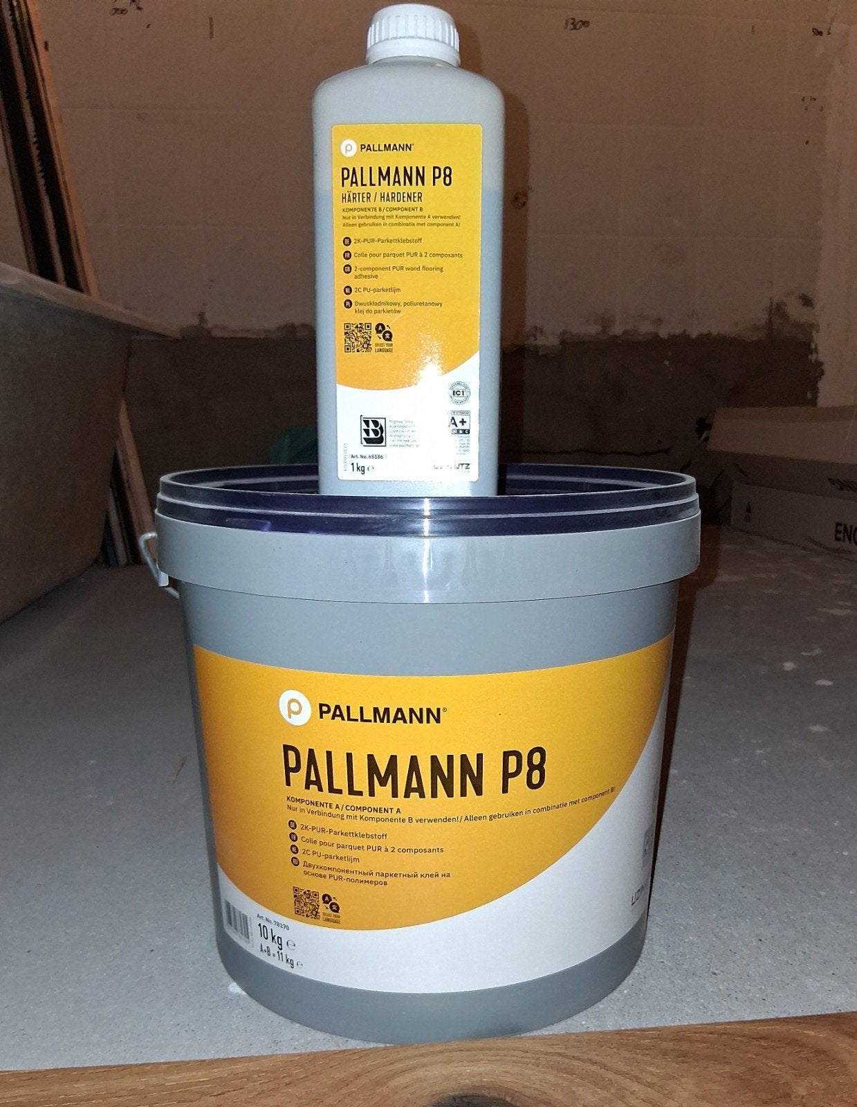 NIEUW! Vloerlijm 2 componenten vloer lijm
NNNNN! Pallmann p8, Ophalen, Nieuw