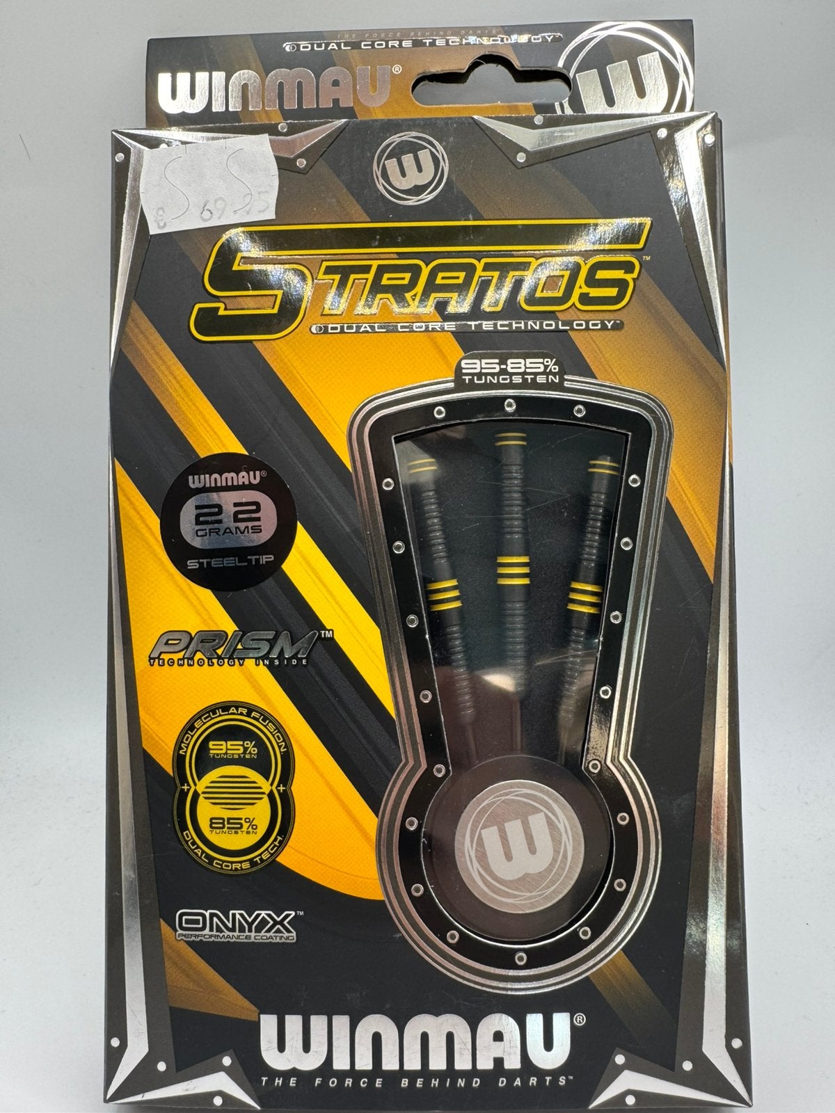 Winmau Stratos Dual Core 22 Gram Dartpijlen, Sport en Fitness, Darts, Ophalen of Verzenden, Zo goed als nieuw, Nvt, Pijlen