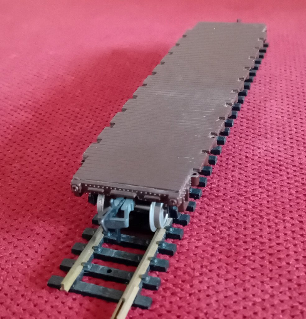 Fleischmann Platte wagen  Flat-car 1425, Hobby en Vrije tijd, Modeltreinen | H0, Gebruikt, Gelijkstroom, Fleischmann, Wagon