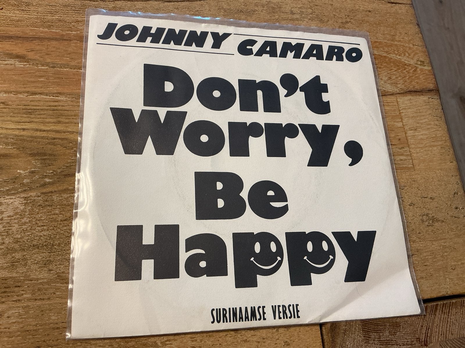 Johnny Camaro - Don't Worry, Be Happy, Cd's en Dvd's, Gebruikt, 7 inch, Pop, Overige typen