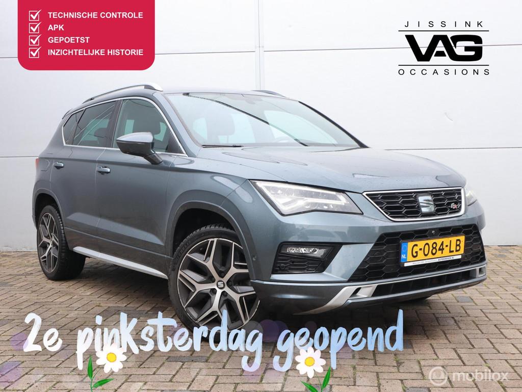 Seat Ateca 1.5 TSI FR Automaat Trekhaak 360 Camera LED CarPl, Auto's, Seat, Bedrijf, Te koop, Ateca, 360° camera, ABS, Achteruitrijcamera