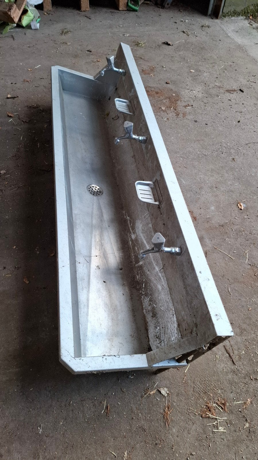 Aluminium wastrog 180 cm breed, Ophalen, Gebruikt