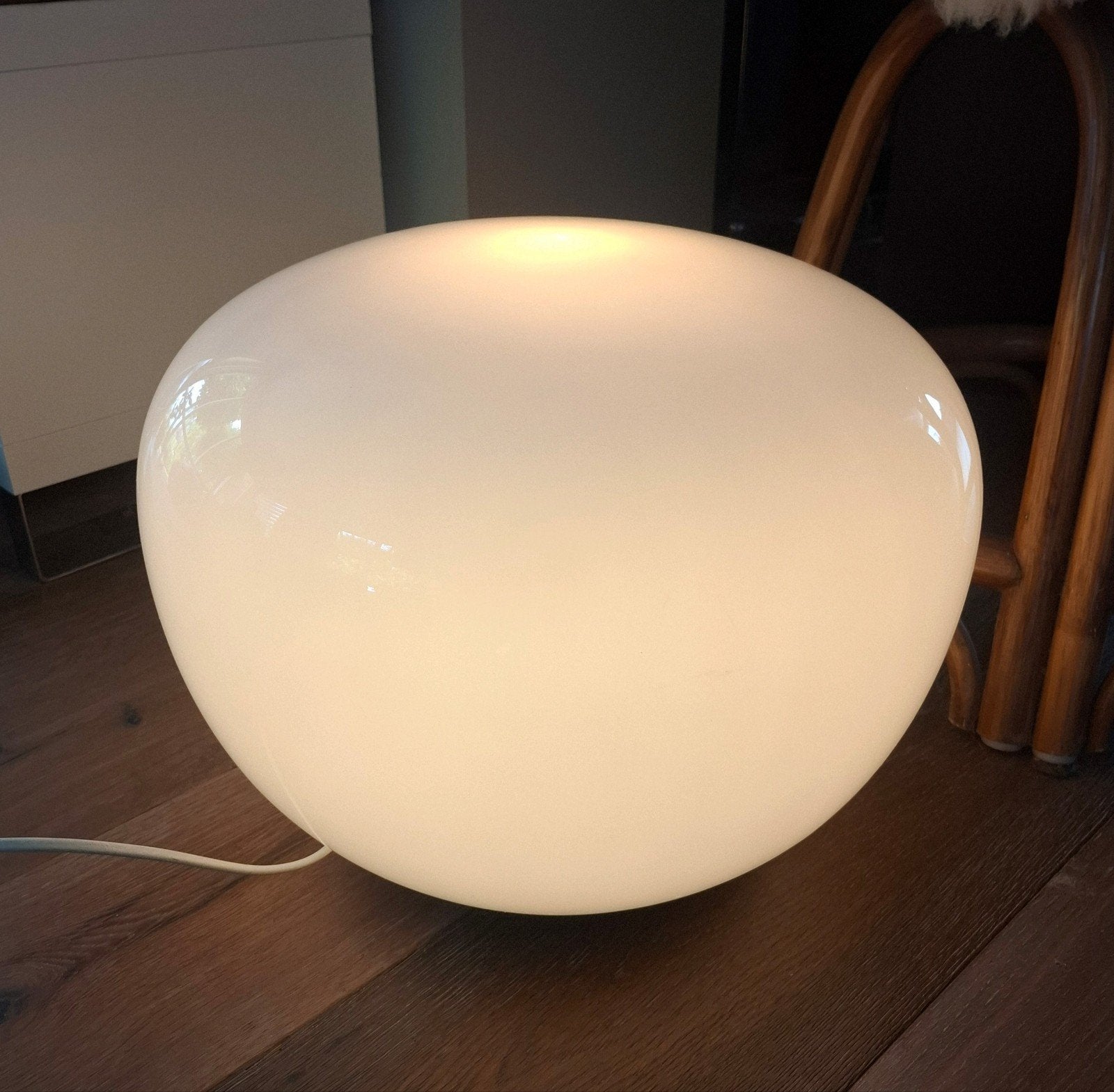 Grote IKEA Jonisk Vloerlamp, Ophalen of Verzenden, Zo goed als nieuw, Kunststof, E27 (groot)
