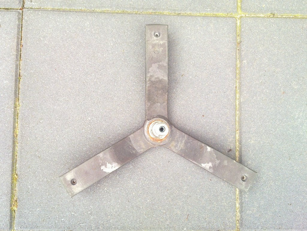 Stalen trommelkruis Miele wasmachine, Ophalen