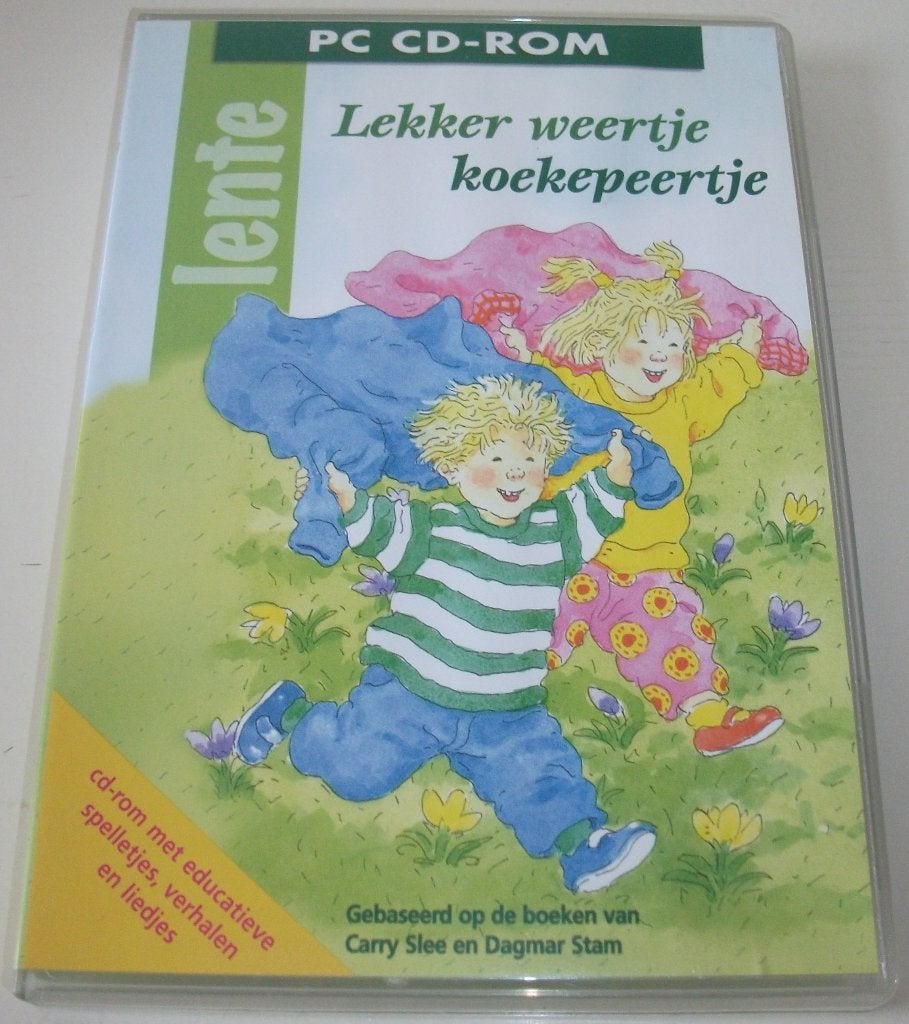 PC Game *** LEKKER WEERTJE KOEKEPEERTJE *** Lente, Alle leeftijden, Overige typen, Ophalen of Verzenden, Zo goed als nieuw