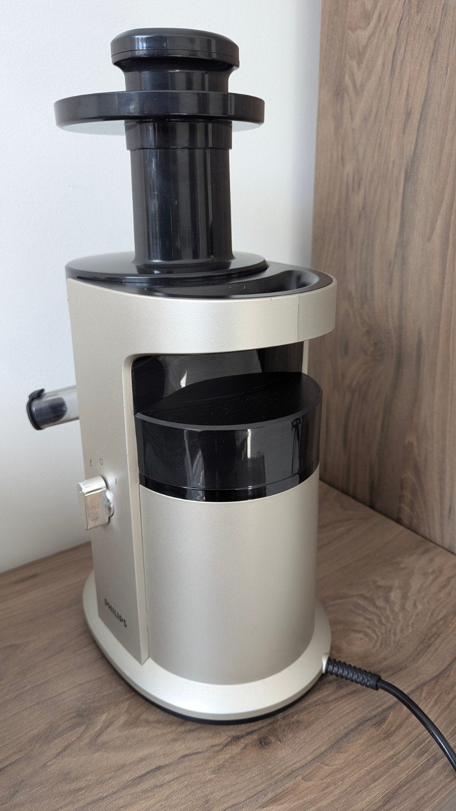 Philips Avance Collection Slowjuicer (HR1882) – Goede staat!, Witgoed en Apparatuur, Keukenmixers, Ophalen, 1 tot 2 liter, 2 snelheden