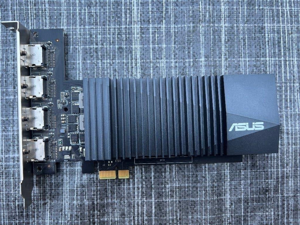 Grafische kaart ASUS NVIDIA GeForce GT 710, Computers en Software, Videokaarten, HDMI, Ophalen of Verzenden, Nvidia, GDDR5