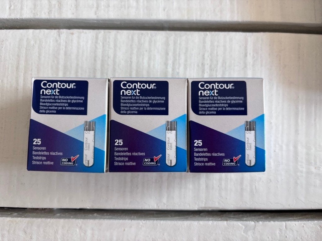 Ascensia Contour Next teststrips 3 x 25 strips VASTE PRIJS!, Ophalen of Verzenden, Nieuw