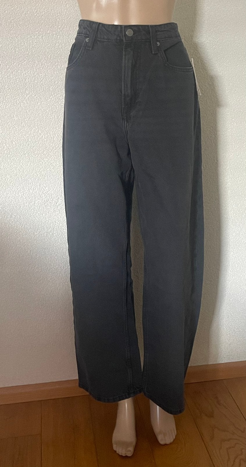 New baggy jeans H&M, Maat 38/40 (M), Nieuw, Ophalen of Verzenden, Grijs