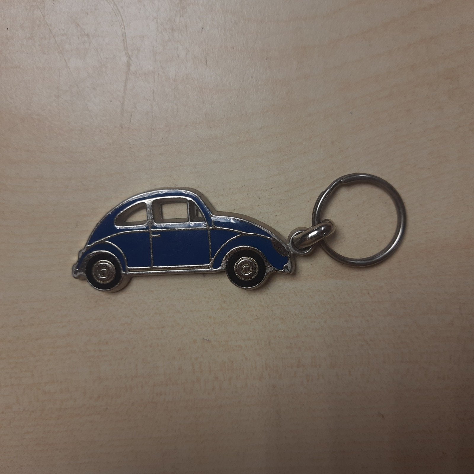 Volkswagen kever beetle emaille sleutelhanger, Ophalen of Verzenden, Merk