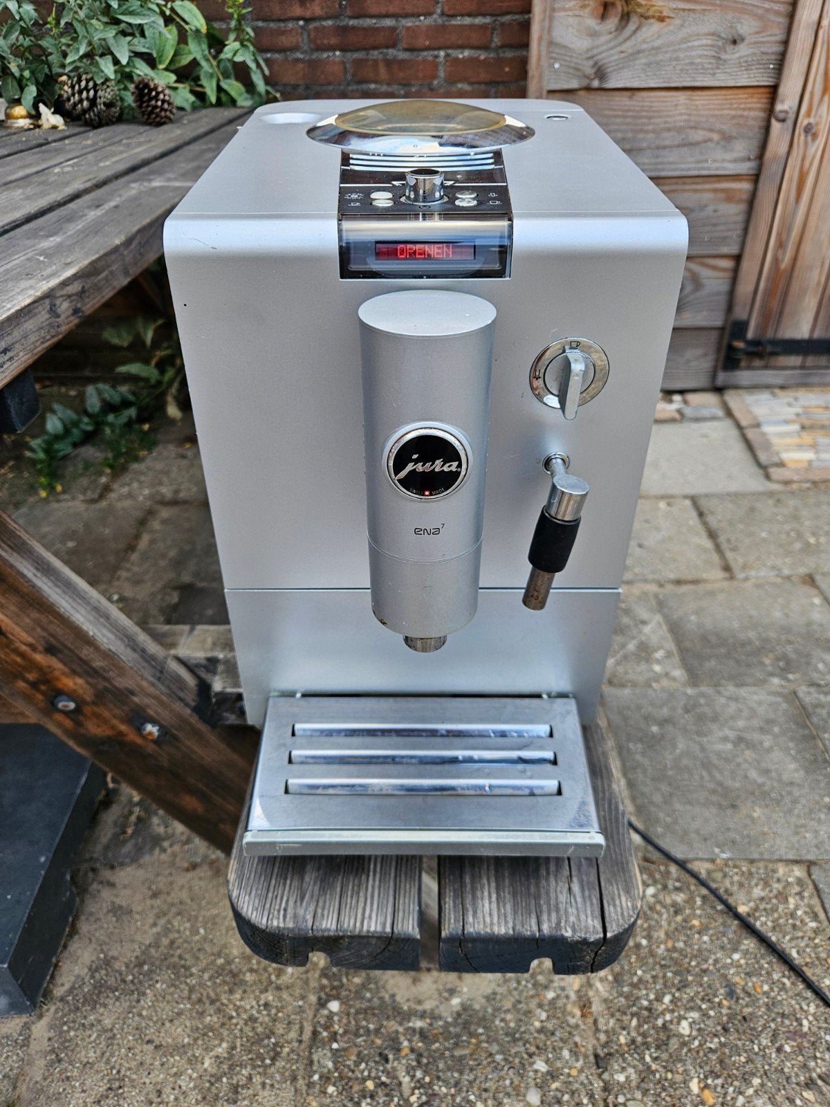 Jura ENA7 koffiemachine met defect in vulsysteem, Witgoed en Apparatuur, Koffiezetapparaten, Ophalen of Verzenden, Koffiemachine
