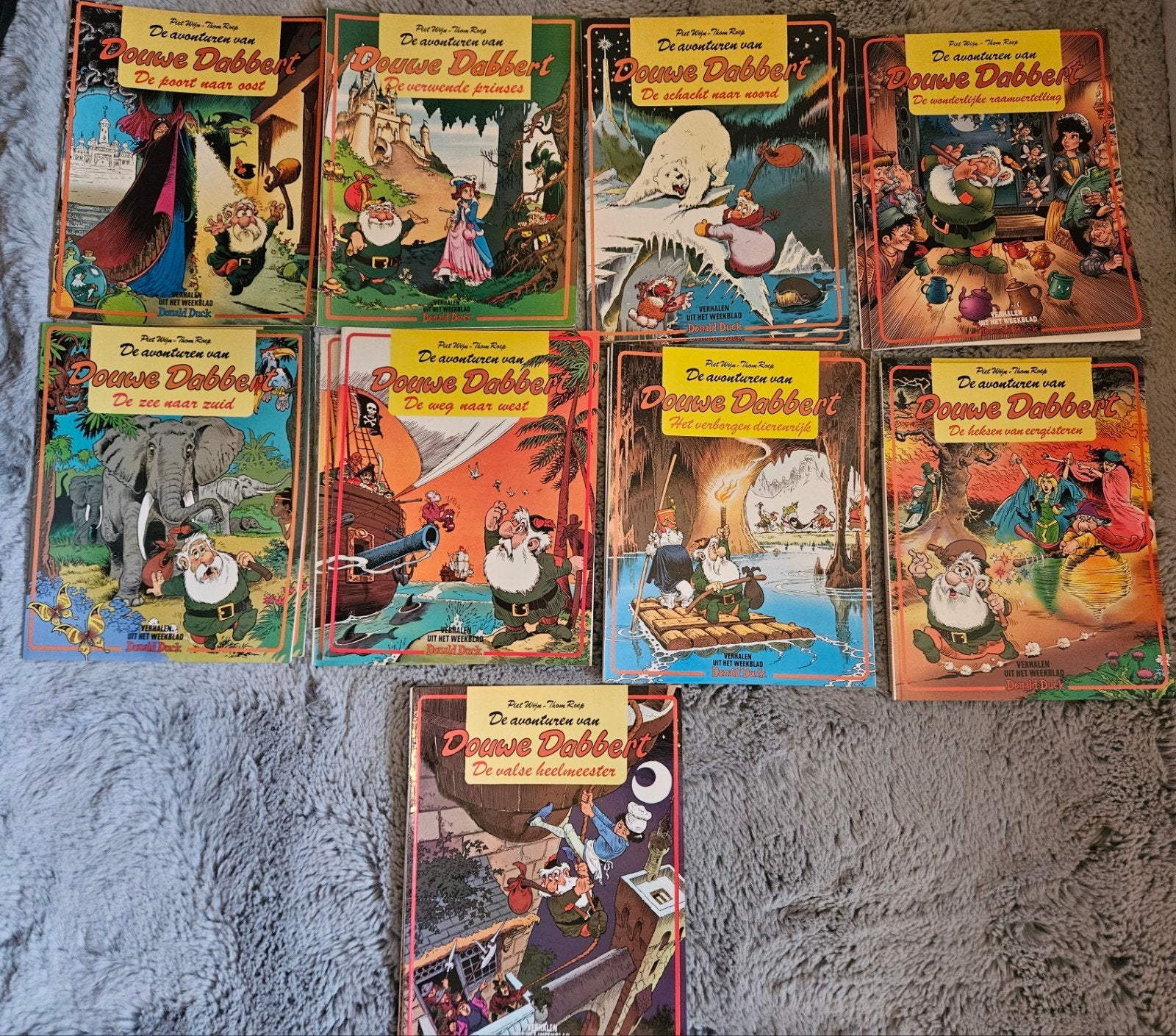 10 Douwe Dabbert stripboeken – diverse titels, Meerdere stripboeken, Ophalen of Verzenden, Gelezen