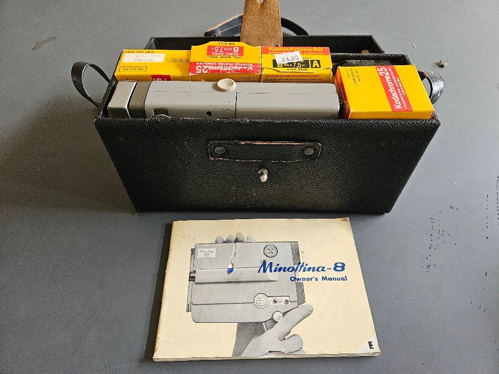 Minolta 8mm filmcamera, Verzamelen, Ophalen of Verzenden, 1960 tot 1980, Filmcamera