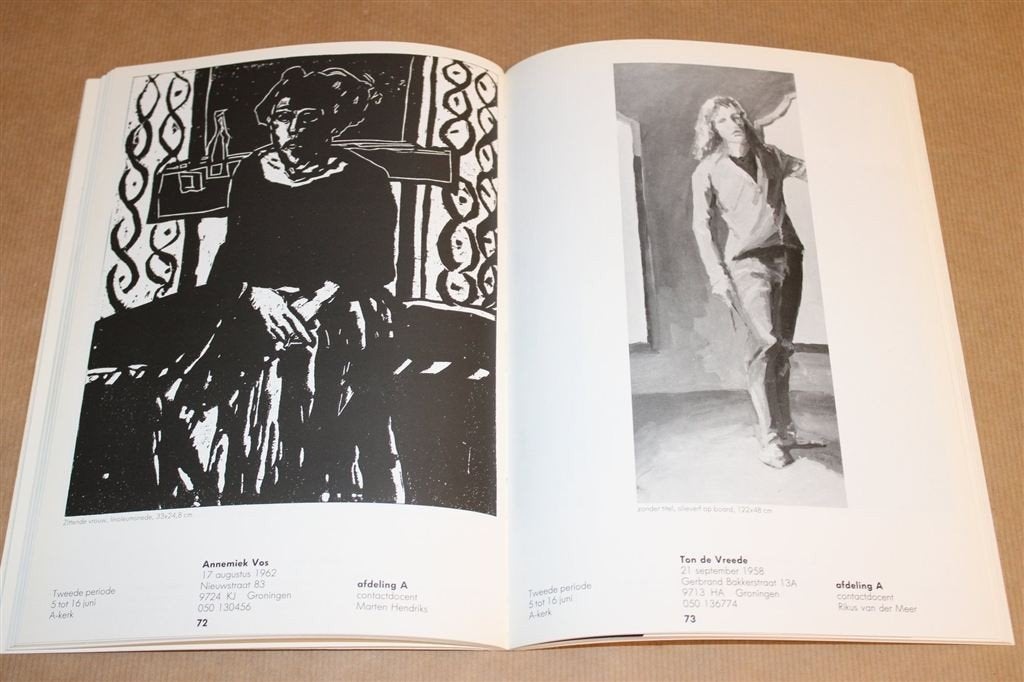 Catalogus \'85 — Eindexamenwerk Academie Minerva, Ophalen of Verzenden, Gelezen