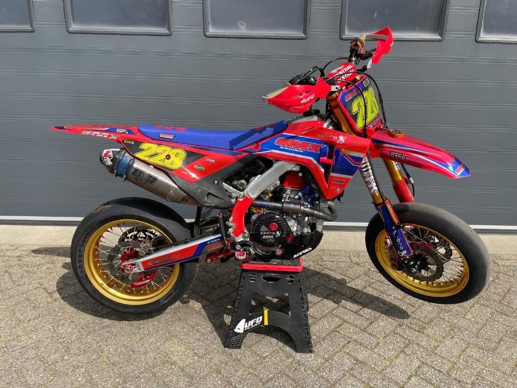 Honda crf 450 2021, 450 cc, 4 cilinders, Crossmotor, Gebruikt