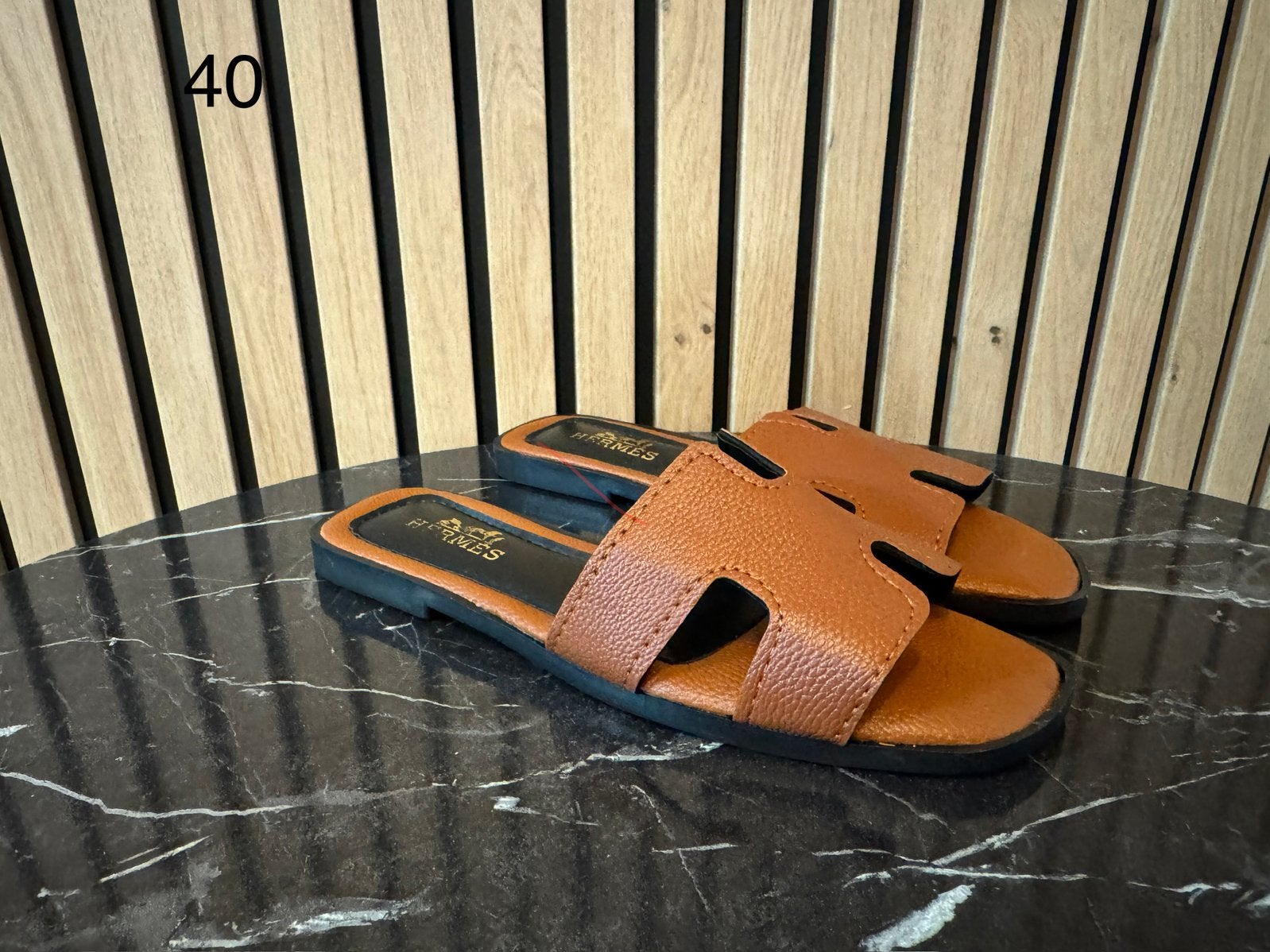 Hermes Dames Slippers Nieuw 40, Ophalen of Verzenden, Nieuw