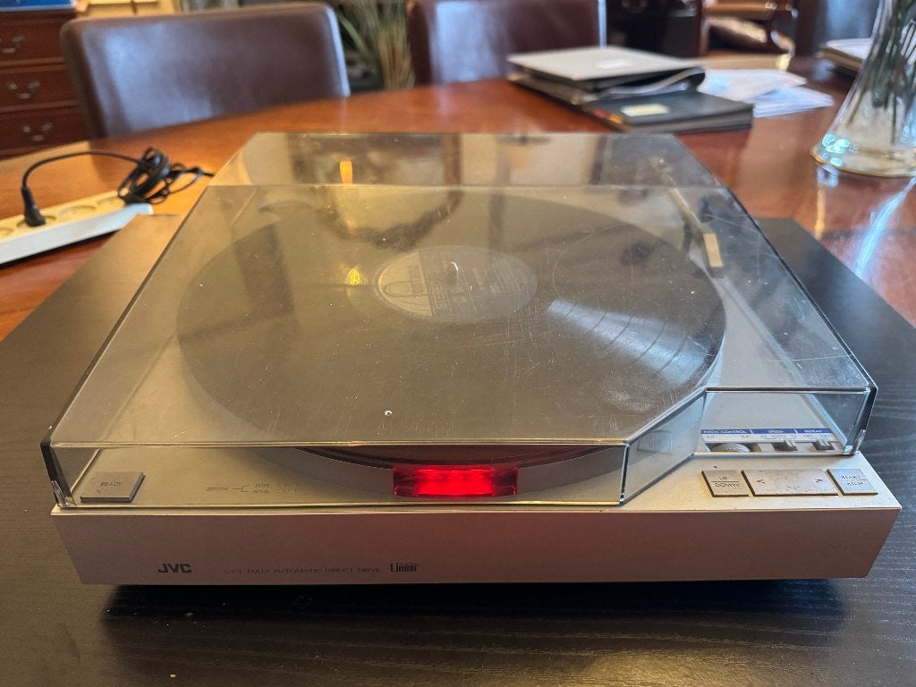 JVC L-E3 Tangentiale Platenspeler Linear Tracking System, Audio, Tv en Foto, Overige merken, Ophalen of Verzenden, Platenspeler
