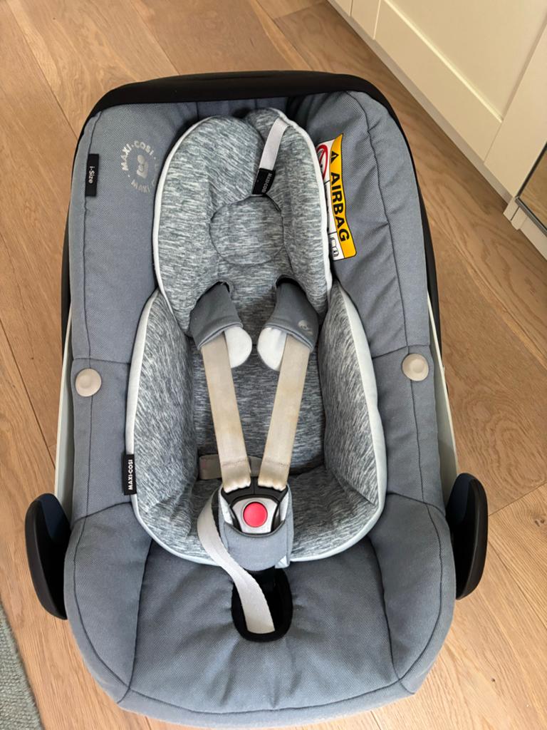 Maxi-Cosi Pebble Pro i-Size Essential Grey, Ophalen, Zo goed als nieuw, Isofix, 0 t/m 13 kg