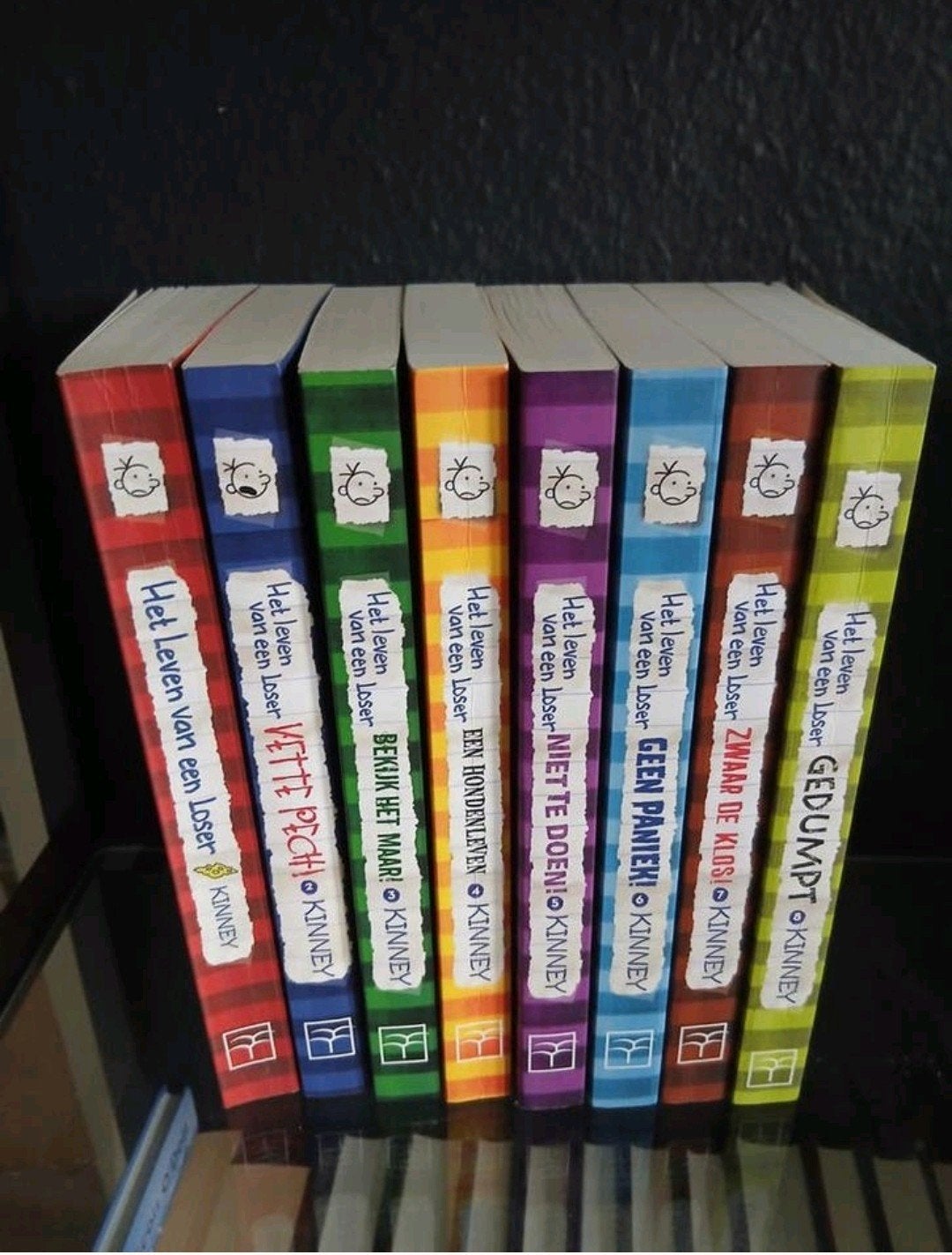 Het leven van een Loser - Set 1 t/m 8, Boeken, Kinderboeken | Jeugd | onder 10 jaar, Jeff Kinney, Fictie algemeen, Ophalen of Verzenden