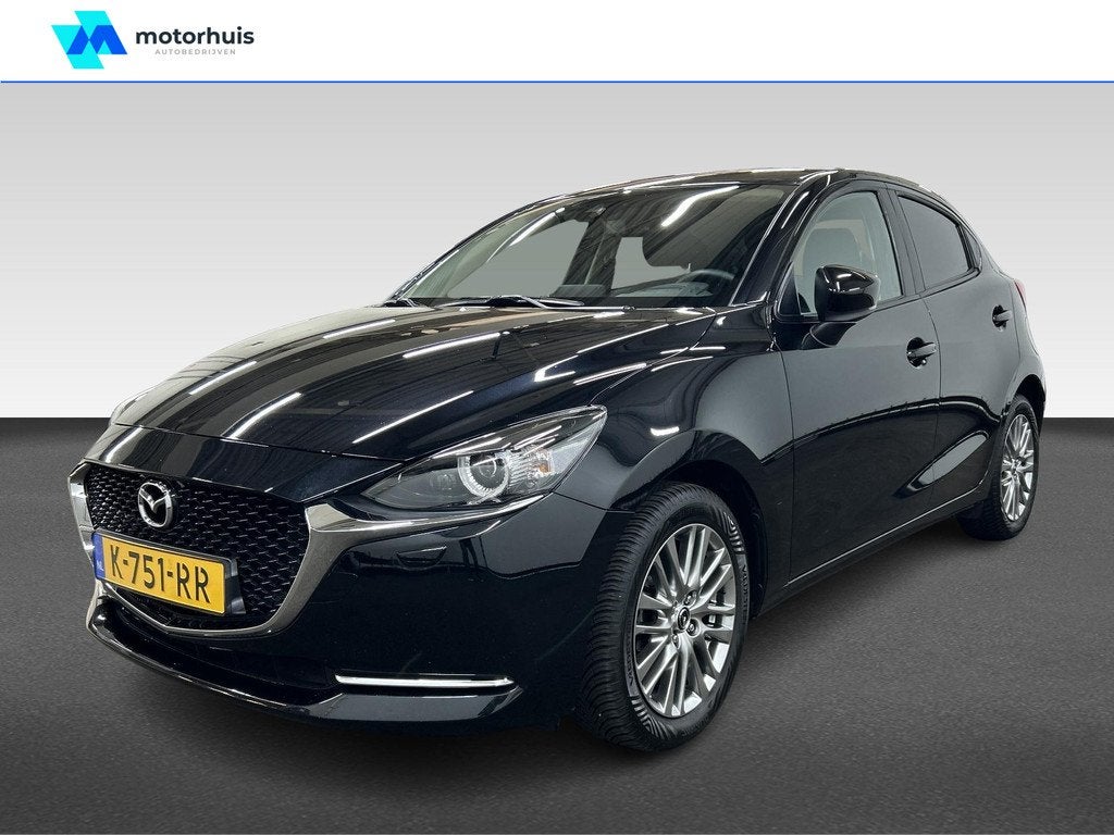 Mazda 2 1.5 Skyactiv-G Luxury, Auto's, Mazda, Voorwielaandrijving, Stof, 4 cilinders, Zwart