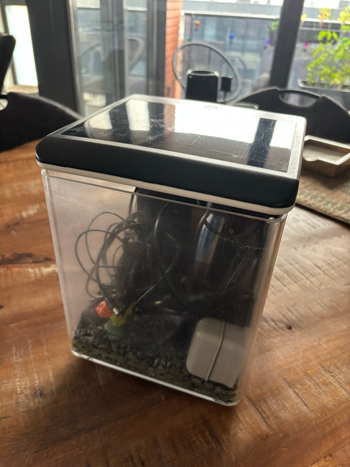 Garnalen bakje aquarium, Dieren en Toebehoren, Gebruikt, Ophalen of Verzenden, Leeg aquarium, Superfish