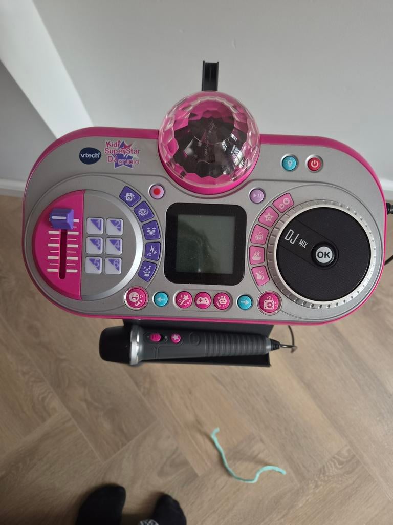 Vtech dj set met microfoon, Kinderen en Baby's, Speelgoed | Vtech, Ophalen, Gebruikt, 6 jaar of ouder