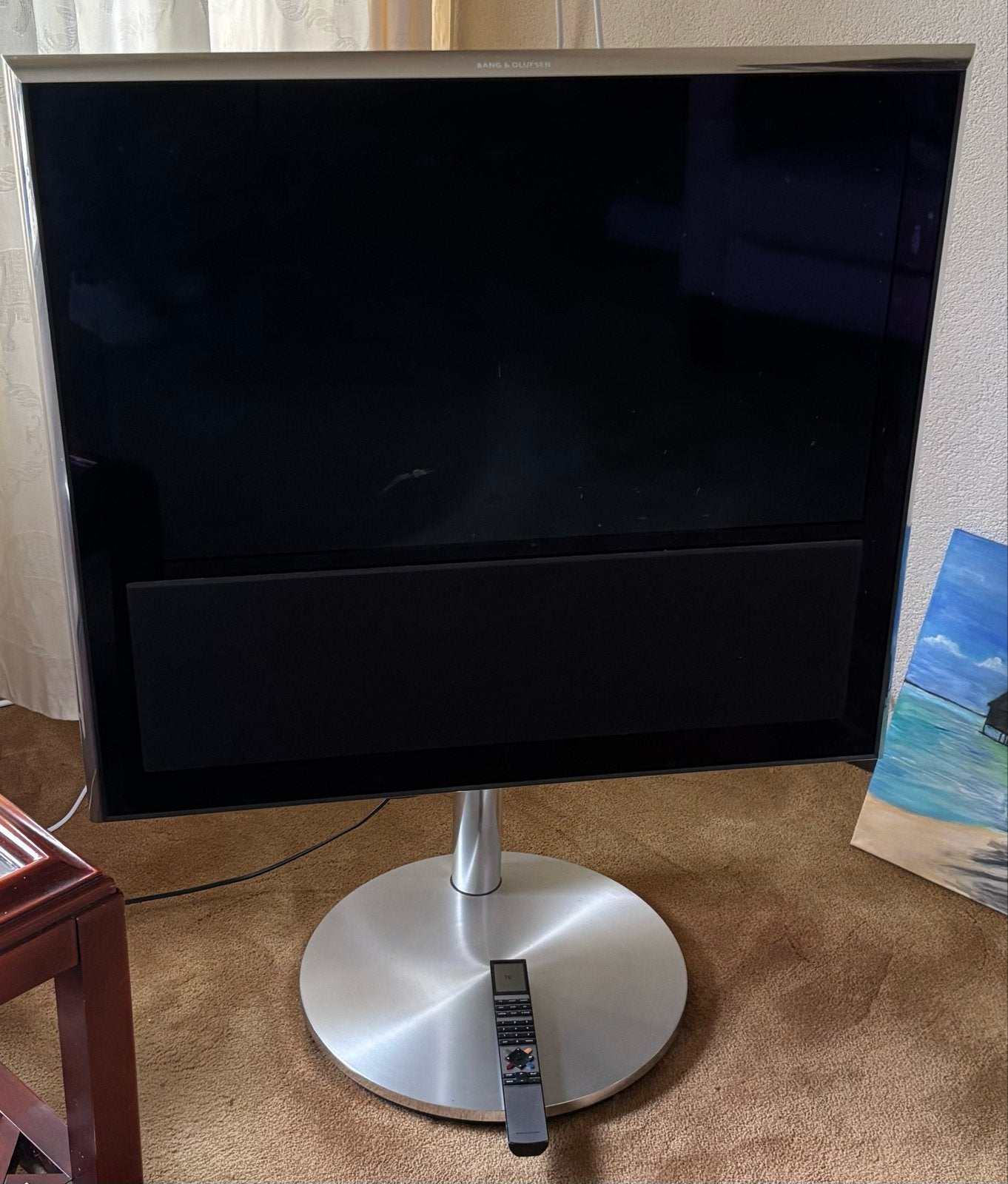 Bang & Olufsen BeoVision 10-32 LCD TV met motorstand, LCD, 80 tot 100 cm, Zo goed als nieuw, 100 Hz