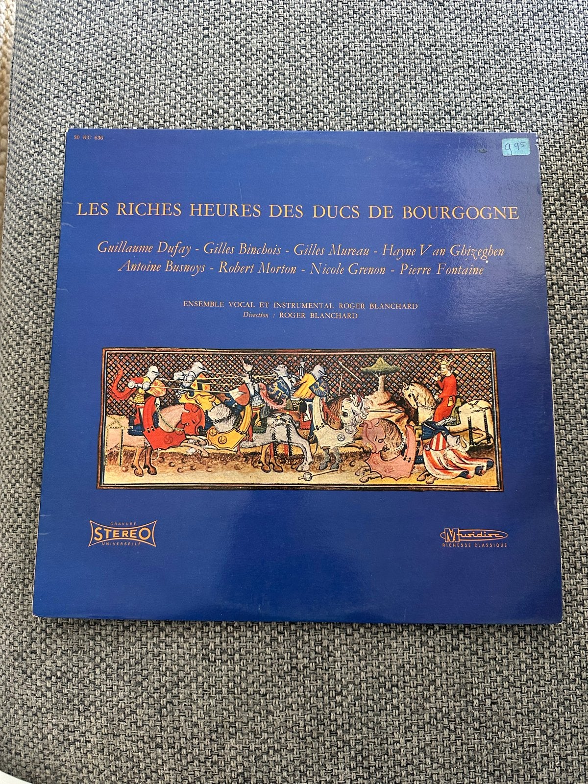 Les Riches Heures des Ducs de Bourgogne LP, Ophalen, Middeleeuwen en Renaissance, Gebruikt, Vocaal